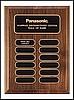 Perpetual Plaque with 12 Oval Plates (9"x12")